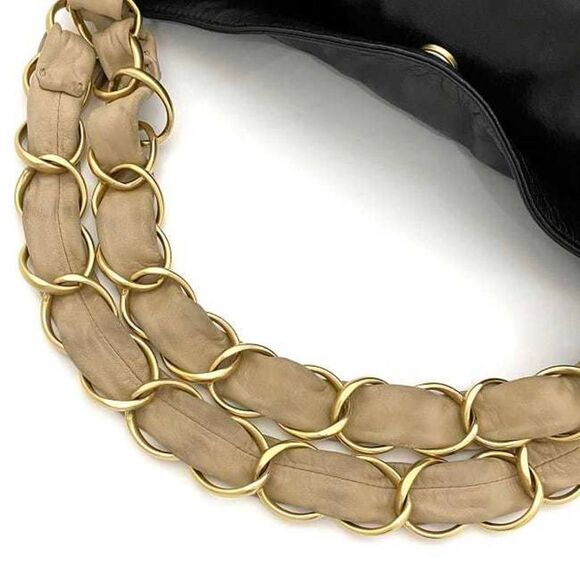 Chanel Black Leather Tote Bag (Pre-Owned) - Picture 9 of 10